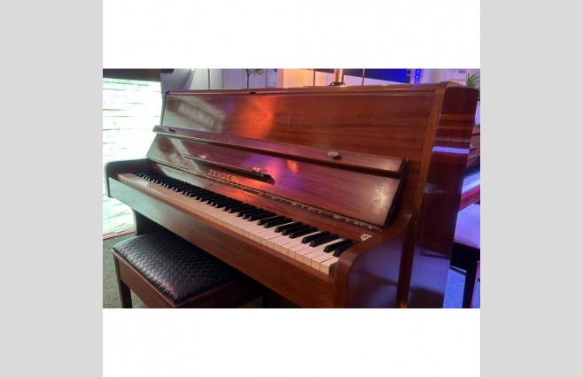 Zender Satin Mahogany Upright Piano, Used Trade Price Bargain (SN:10326) - Image 5